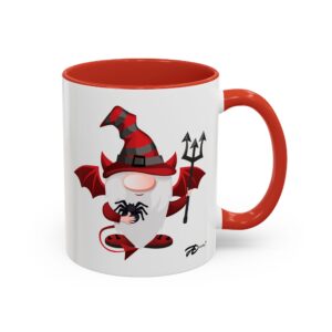 Funky Halloween Gnome. A Must-Have for Halloween Fans – 11oz Spooky Ceramic Mug