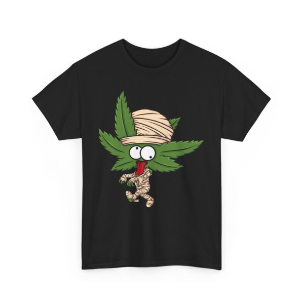Mummy Weed Funny Halloween T-Shirt 100% Cotton Unisex - Image 4