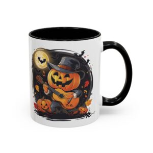 Halloween Guitarist Singer Pumpkin – A Perfect Addition for Halloween Lovers