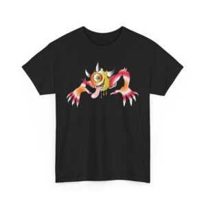 A Three Horned Devil Halloween T-Shirt 100% Cotton Unisex