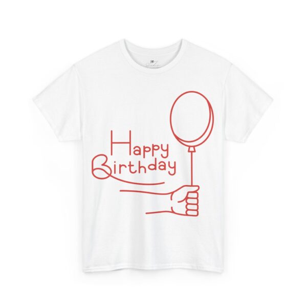 Celebrate in Style: Fun Graphic Cotton T-Shirt for Birthdays
