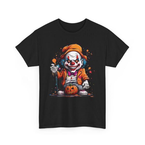 Nightmare Jester Halloween T-Shirt 100% Cotton Unisex - Image 2