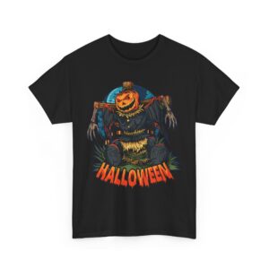 Disturbing Pumpkin Halloween T-Shirt 100% Cotton Unisex