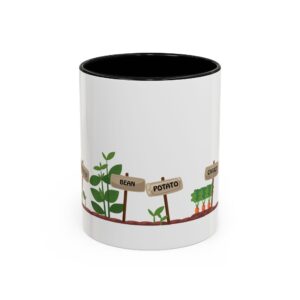 Garden Mug – Unique 11oz Ceramic Mug with Stylish Graphic Design