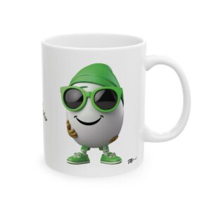 Easter Egg Hunt White Mug – Celebrate Spring with This Charming Eggs Design