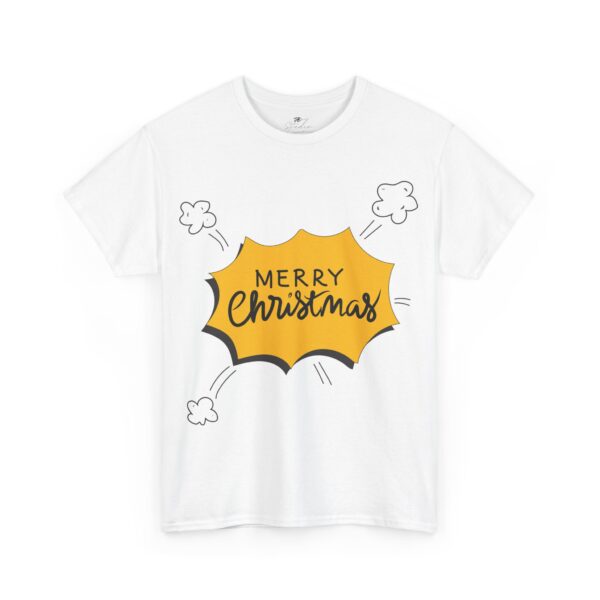 Merry Christmas T-Shirt – Fun Holiday Tee with Comic Style Design - Image 2