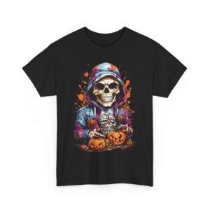 Bloodcurdle Skeleton Halloween T-Shirt 100% Cotton Unisex