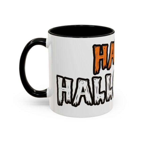 Happy Halloween-Themed Ceramic Mug -11oz with Glossy Finish for Your Favorite Brew - Image 3