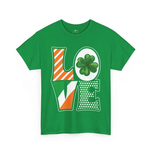 Cheers to Irish Luck! St. Patrick’s Day Cotton Tee with Love