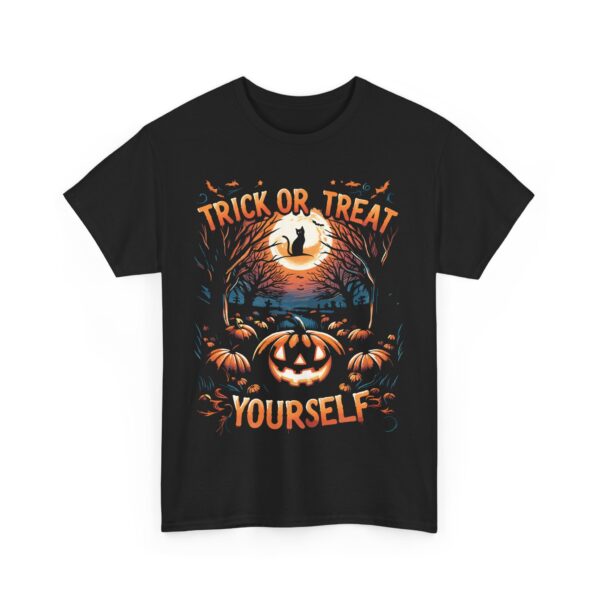 Menacing Pumpkin Halloween T-Shirt