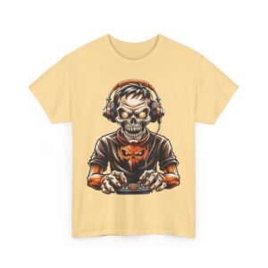 Zombie Gamer Halloween T-Shirt 100% Cotton Unisex