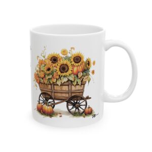 Harvest Time 11oz Mug – Celebrate Thanksgiving with Every Sip