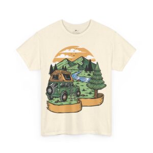 Adventure and Camping – Nature's Escape – Classic Camping Graphic Tee