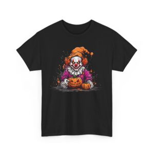 The Sinister Harlequin Halloween  T-Shirt 100% Cotton Unisex