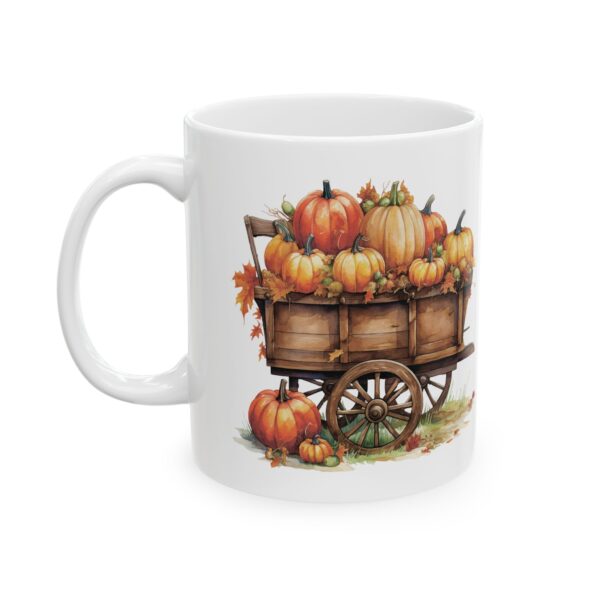 Harvest Time 11oz Mug – Celebrate Thanksgiving with Every Sip - Image 3