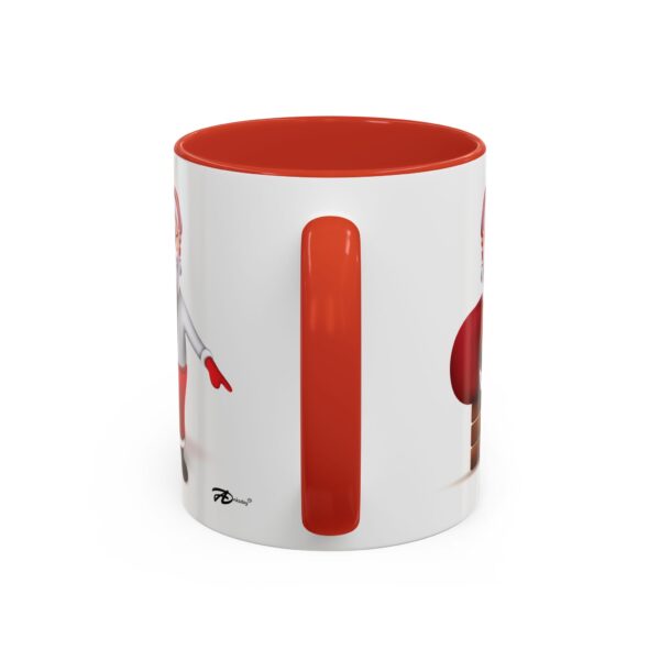 Cool Santa 11oz Ceramic Mug with 'Love Santa' Design - Image 4