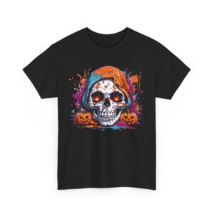 Skull Halloween T-Shirt 100% Cotton Unisex