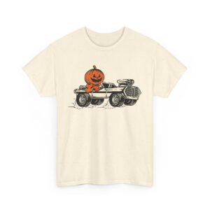 Hot Rod Car Pumpkin Halloween T-Shirt