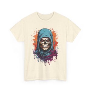 Evil Ninja Skull Halloween T-Shirt 100% Cotton Unisex