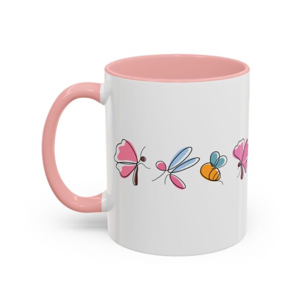 Butterfly Mug – Unique 11oz Ceramic Mug with Stylish Graphic Design - Image 3