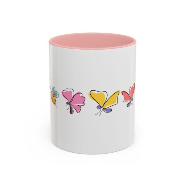 Butterfly Mug – Unique 11oz Ceramic Mug with Stylish Graphic Design