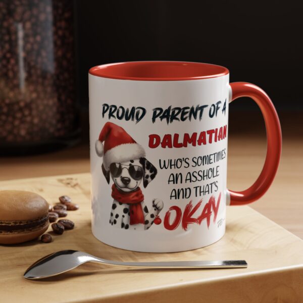 Christmas Dalmatian Mug for Proud Dog Parents - Naughty & Fun Humor - Image 5