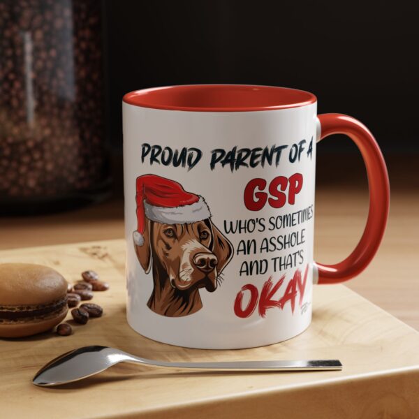 Christmas German Shorthaired Pointer GSP Dog Mug for Proud Dog Parents - Image 5