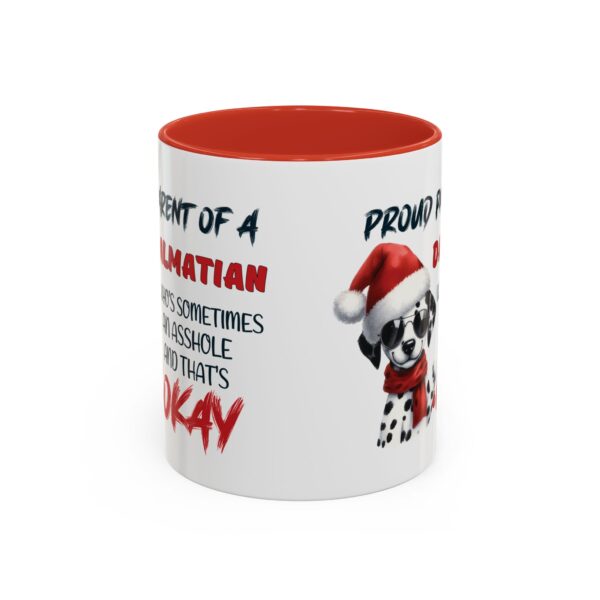 Christmas Dalmatian Mug for Proud Dog Parents - Naughty & Fun Humor - Image 2