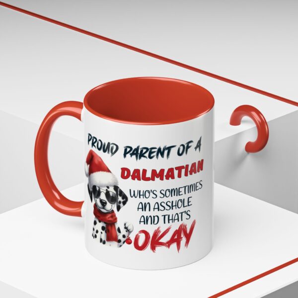 Christmas Dalmatian Mug for Proud Dog Parents - Naughty & Fun Humor - Image 6